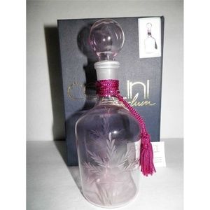 Vintage 70's Cellini Handmade Pink Perfume Bottle